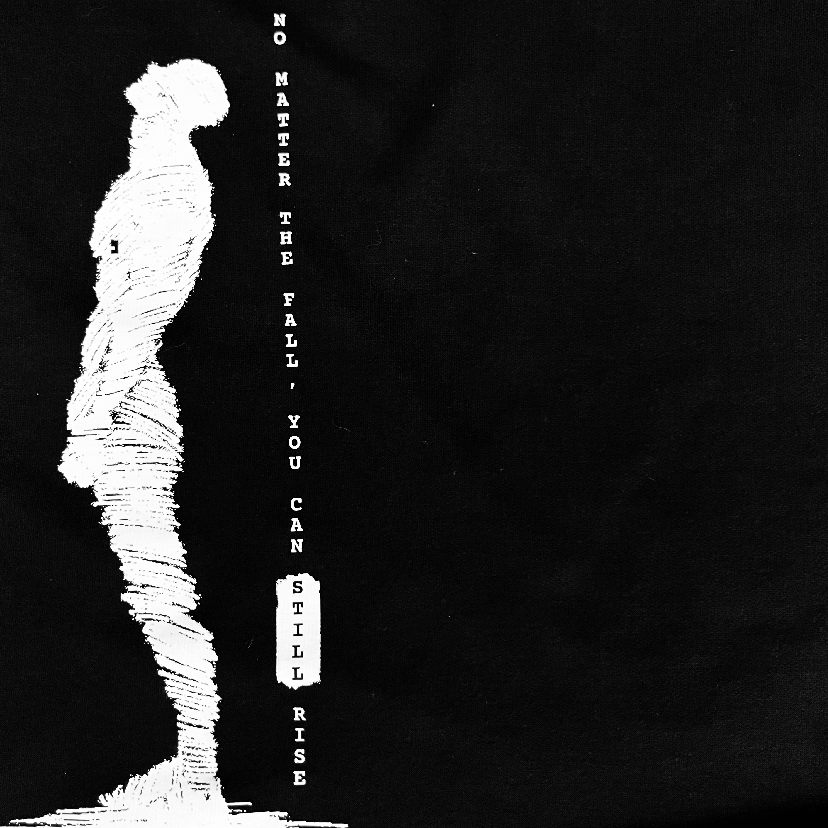 Oversized Cropped T-Shirt (The Standing Man)